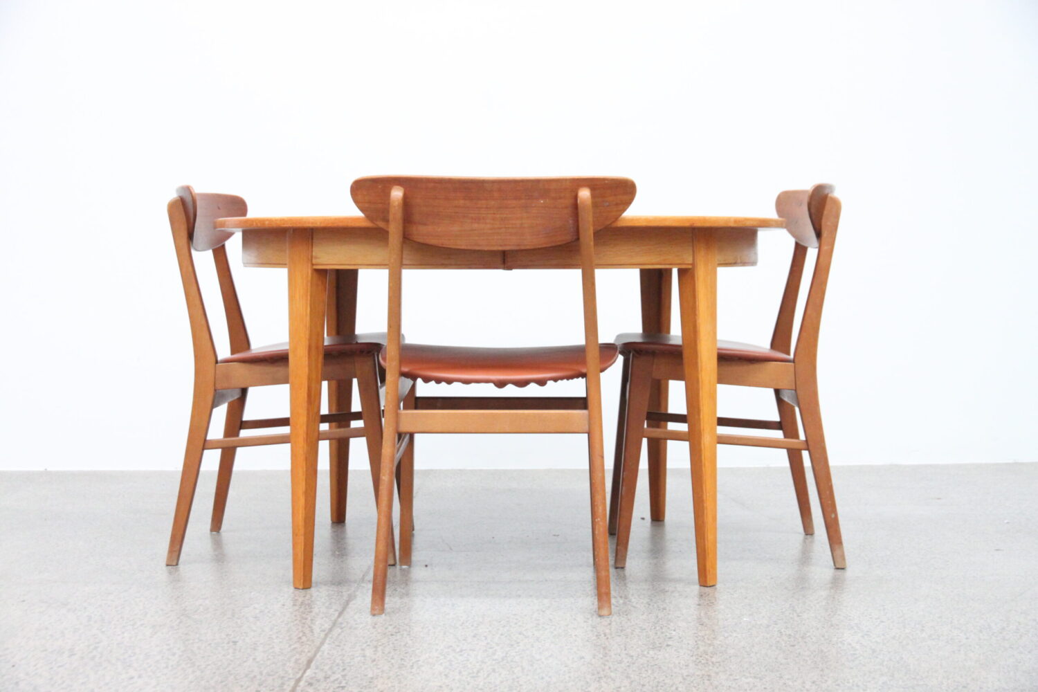 Oak Large Banquet Table by Gunni Omann