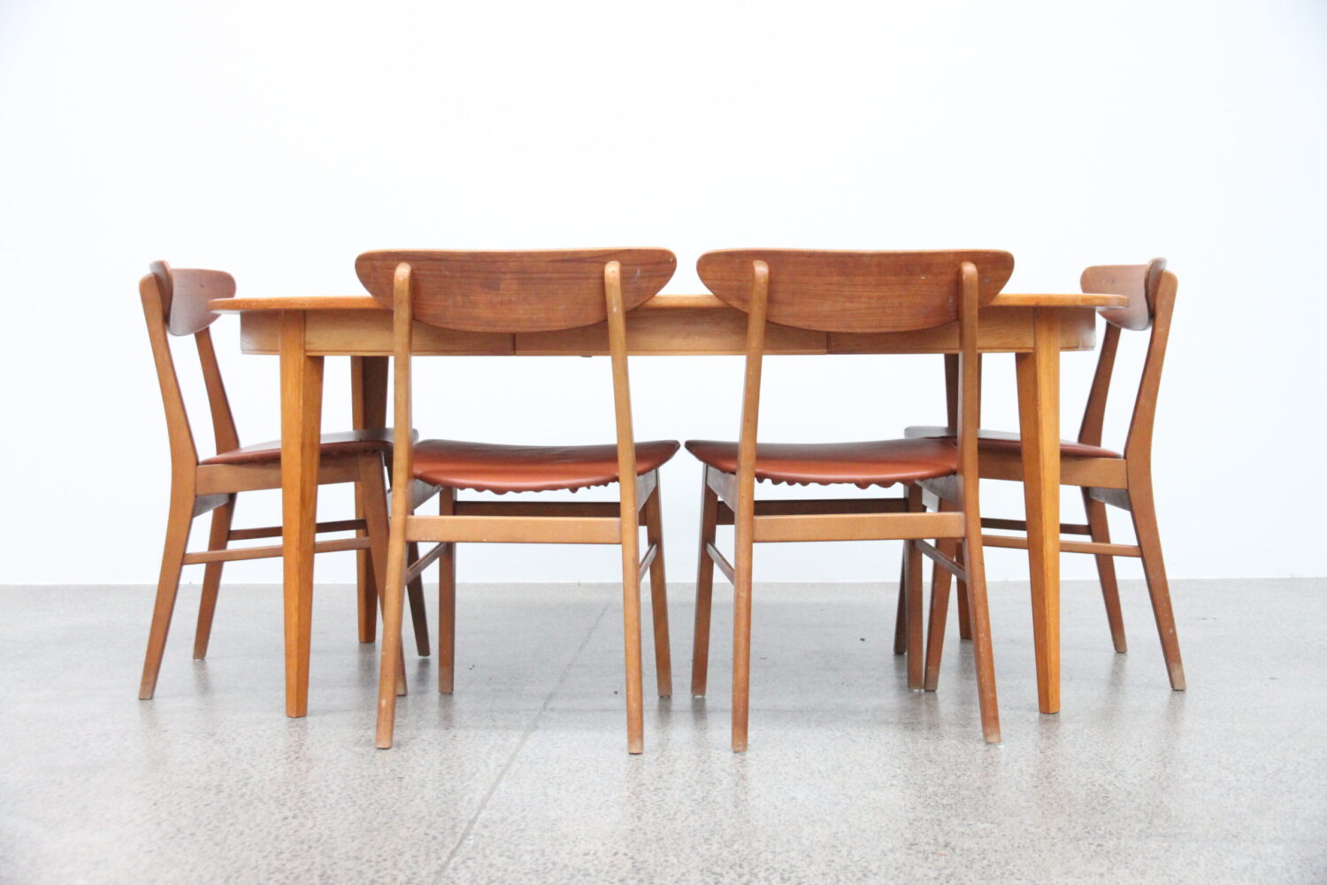 Oak Large Banquet Table by Gunni Omann