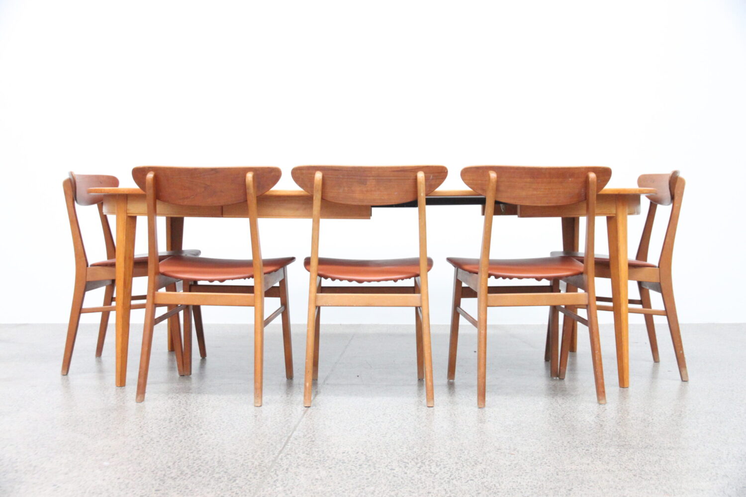 Oak Large Banquet Table by Gunni Omann
