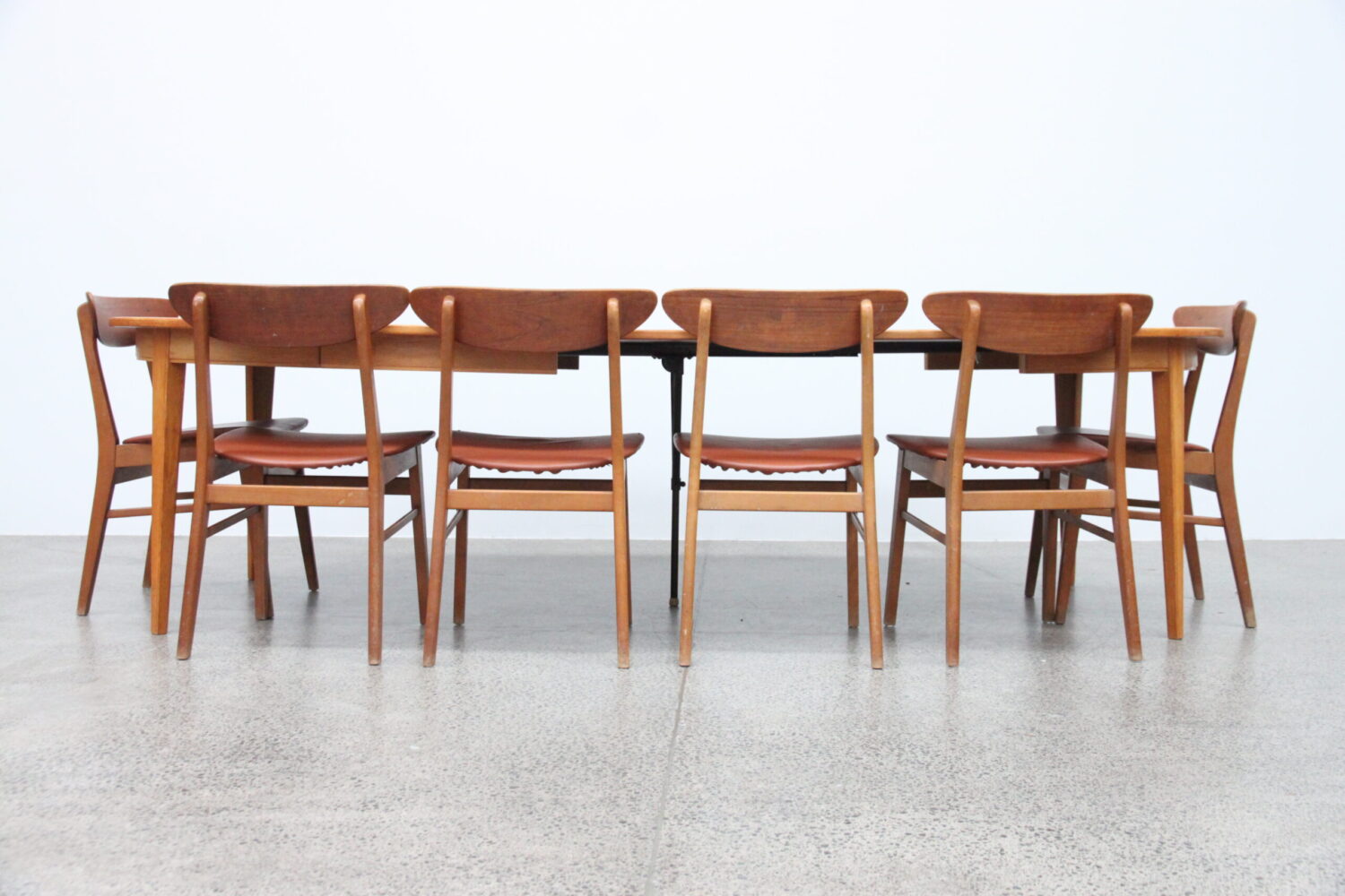 Oak Large Banquet Table by Gunni Omann