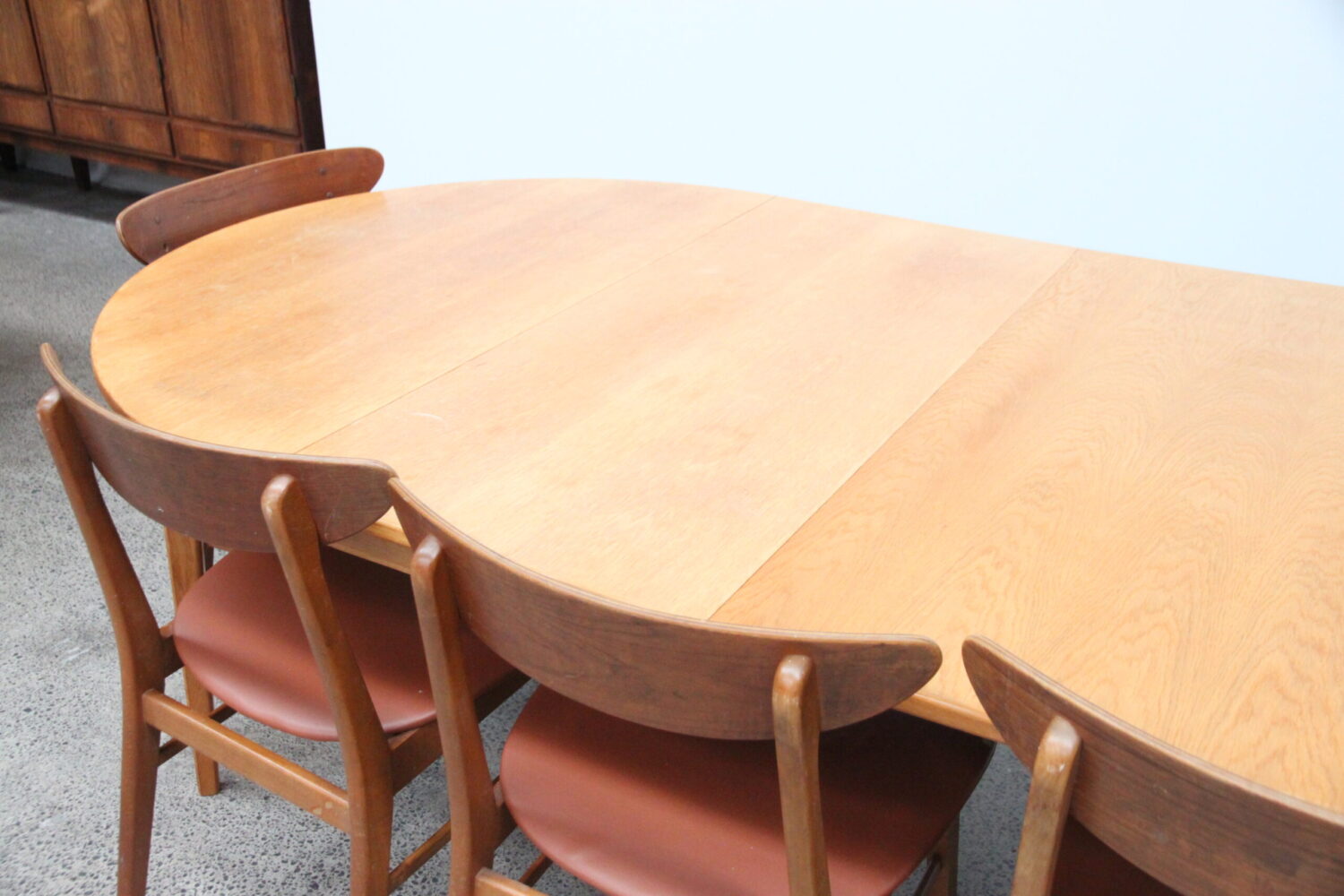 Oak Large Banquet Table by Gunni Omann
