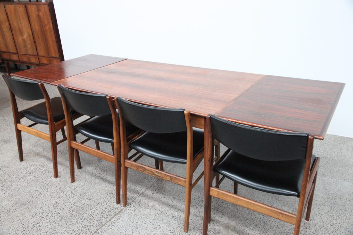 A Danish Draw Leaf Extendable Table