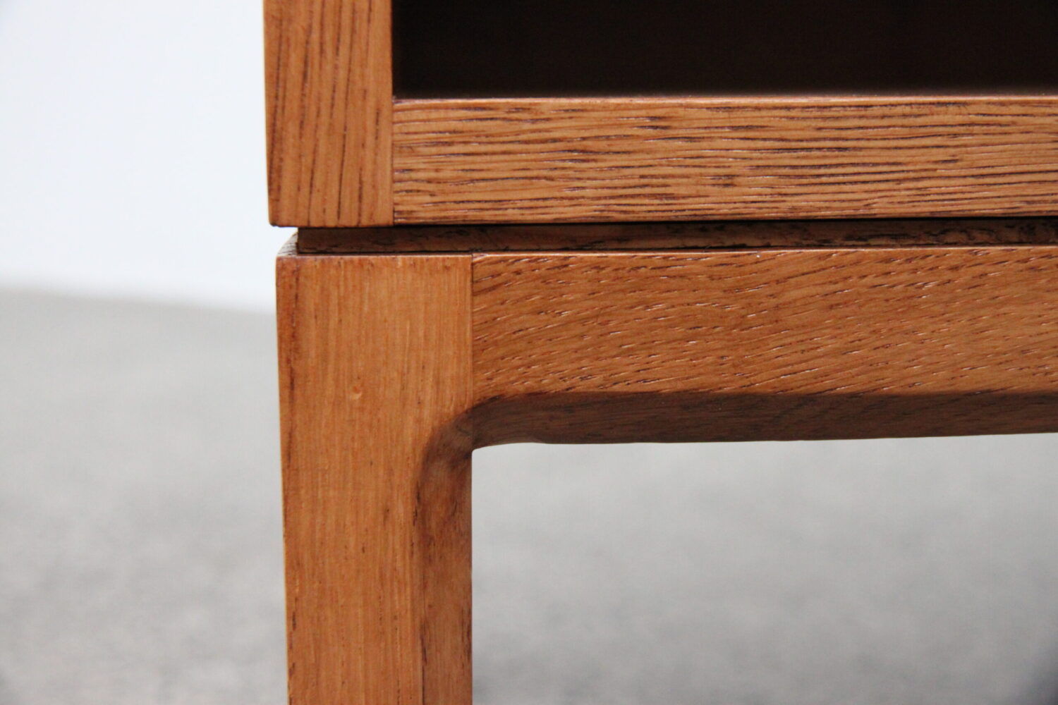 Pair of Bedsides With Large Cubby Hole