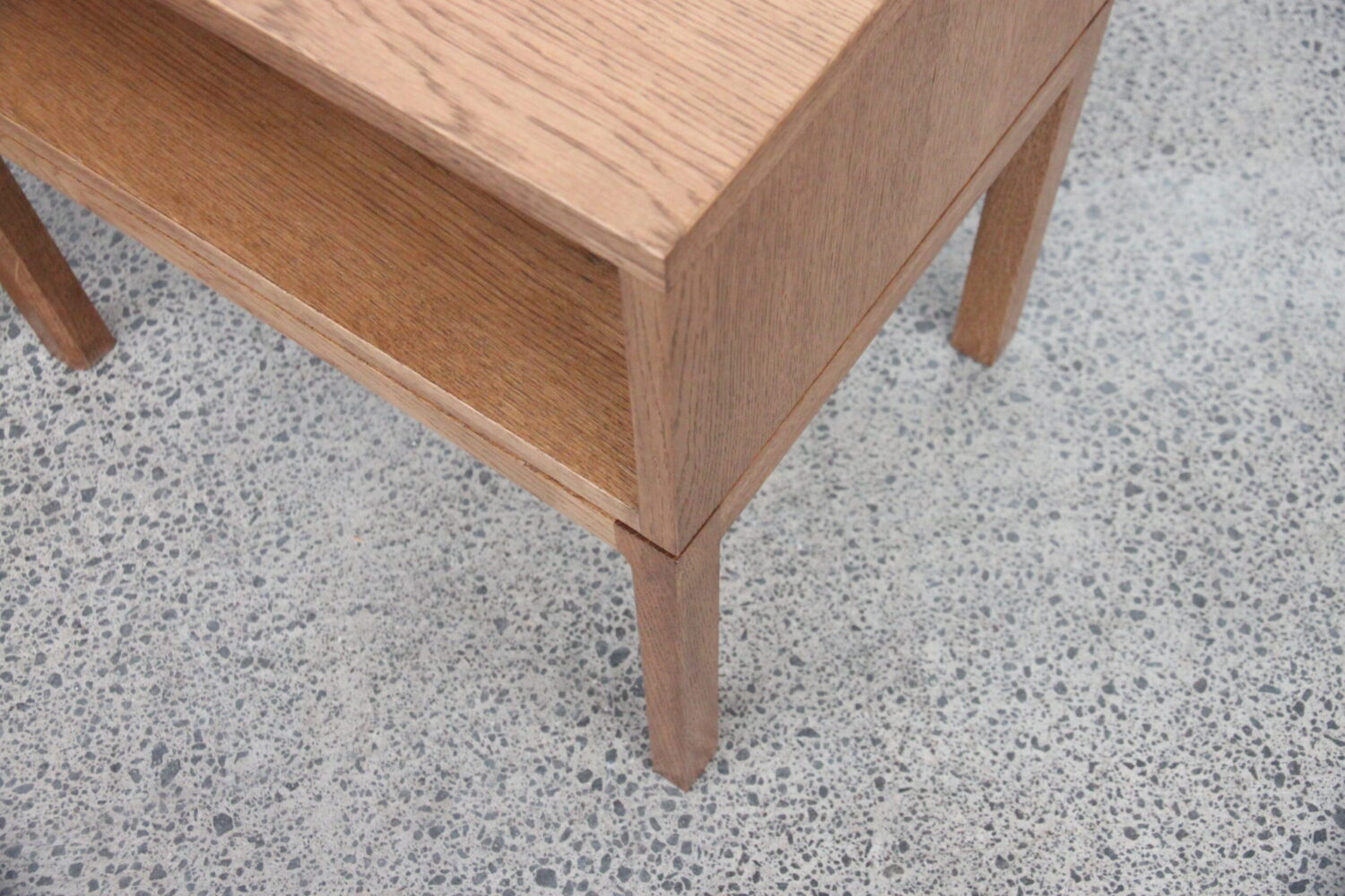 French Oak Bedside Tables