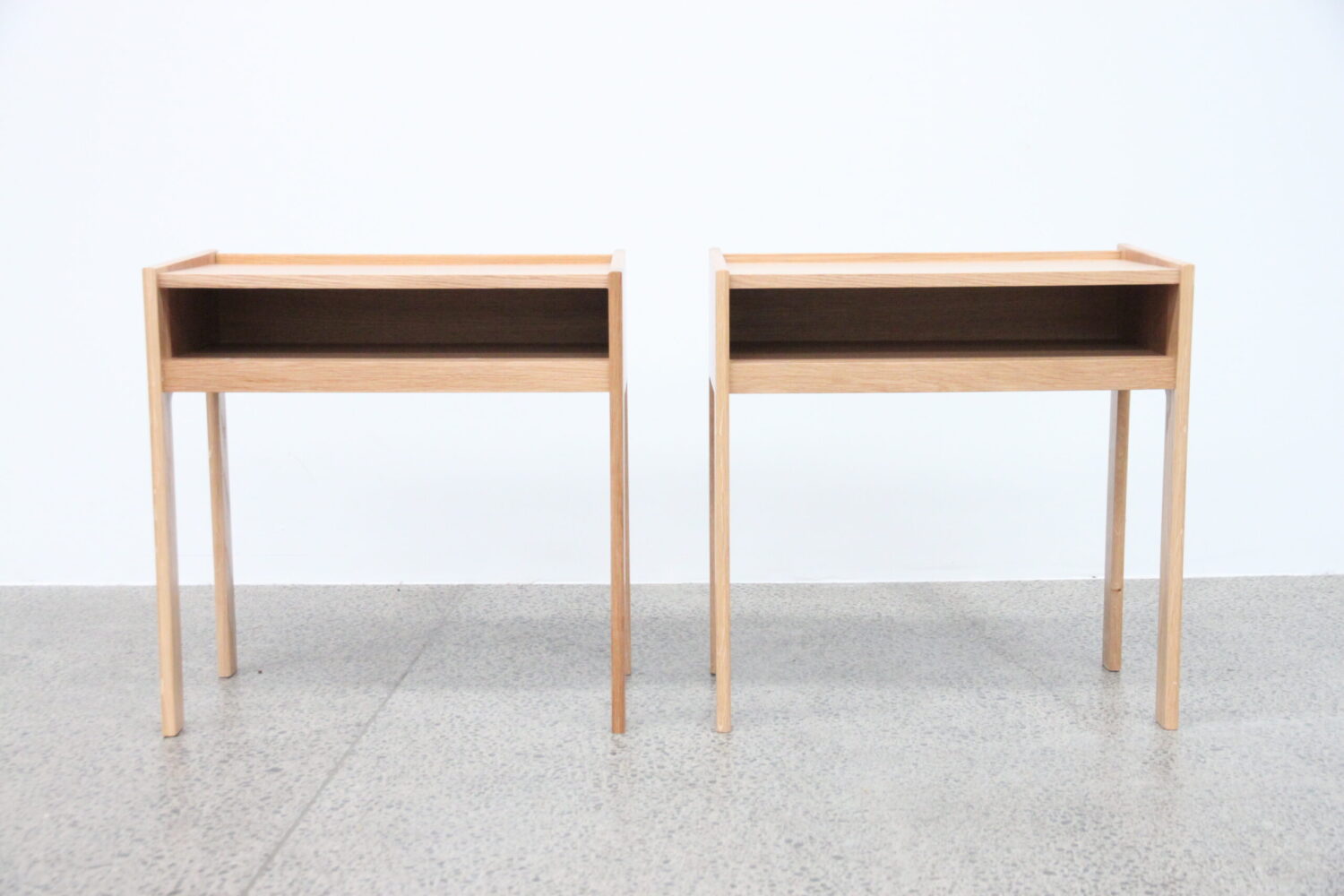 Bedside Tables Made of French Oak