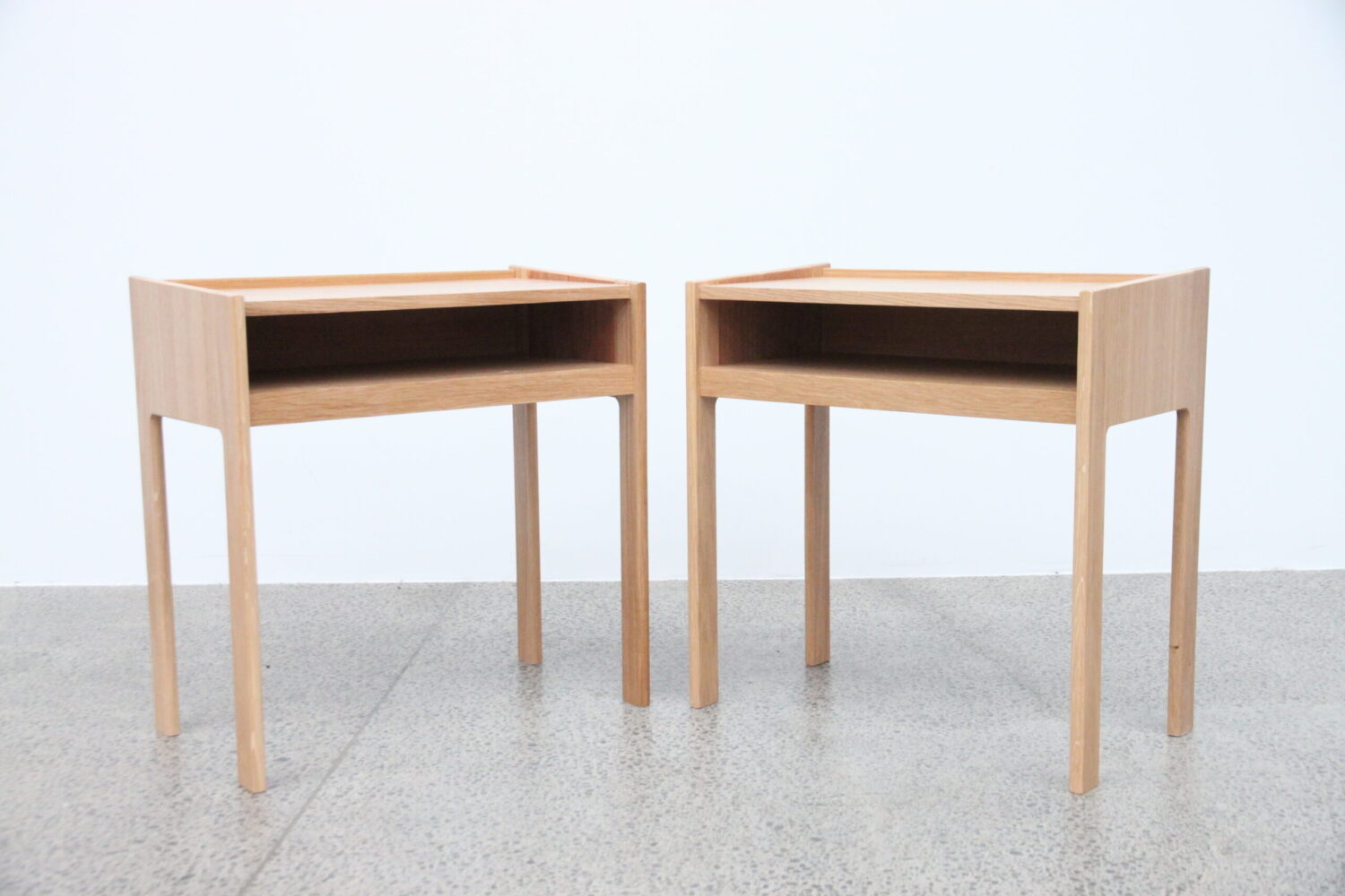 Bedside Tables Made of French Oak