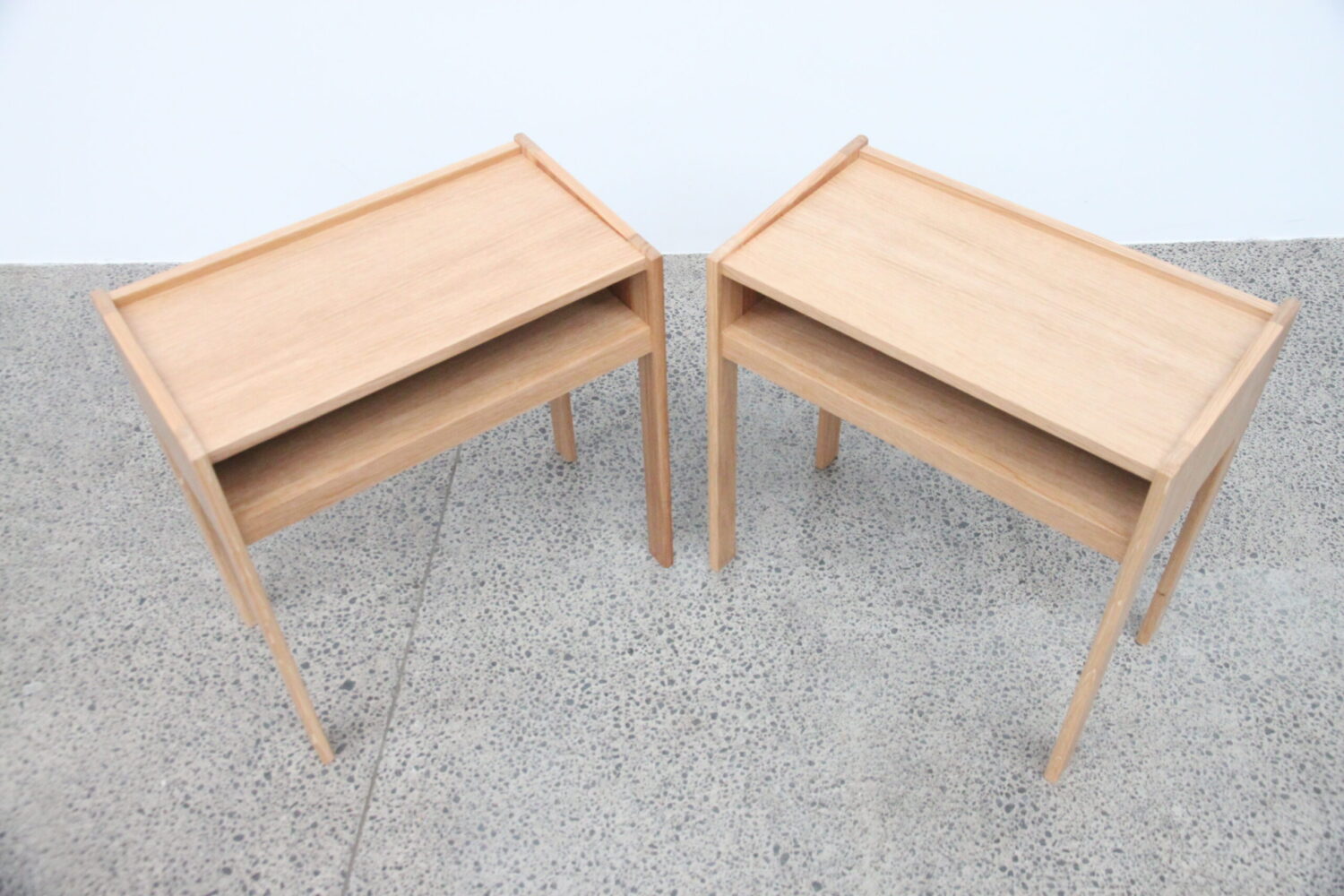 Bedside Tables Made of French Oak