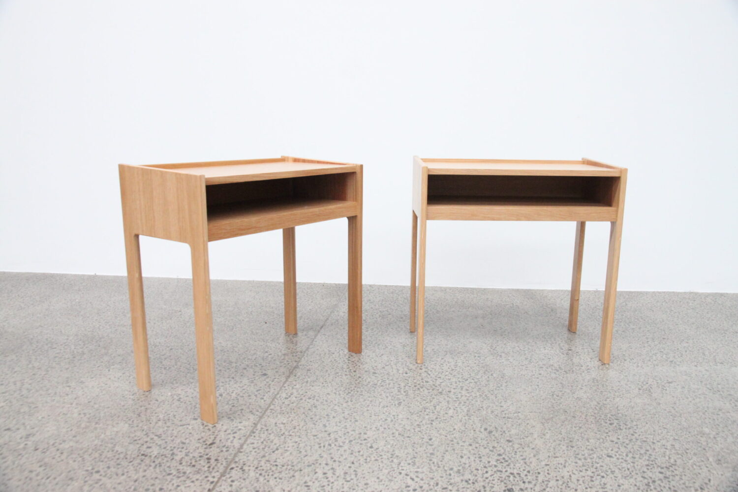 Bedside Tables Made of French Oak
