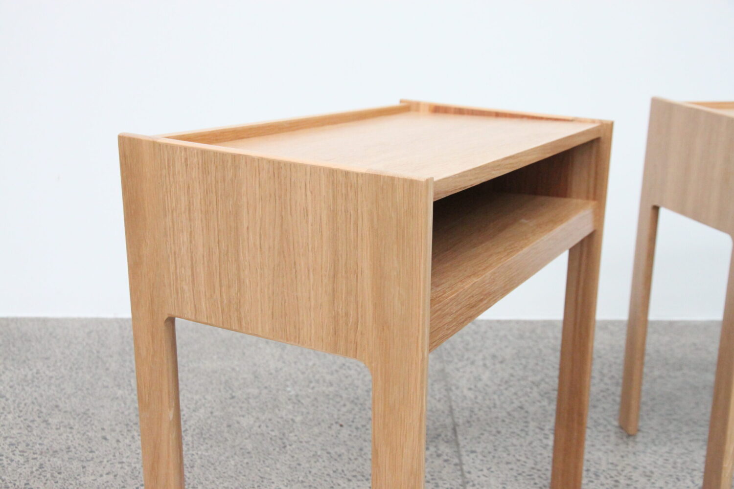 Bedside Tables Made of French Oak