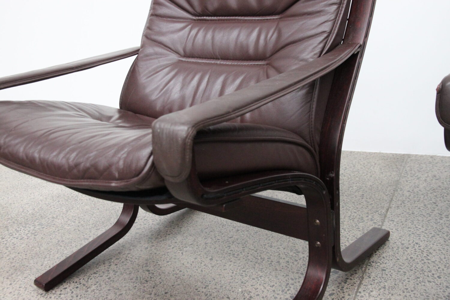 Pair Of Leather Siesta Chairs