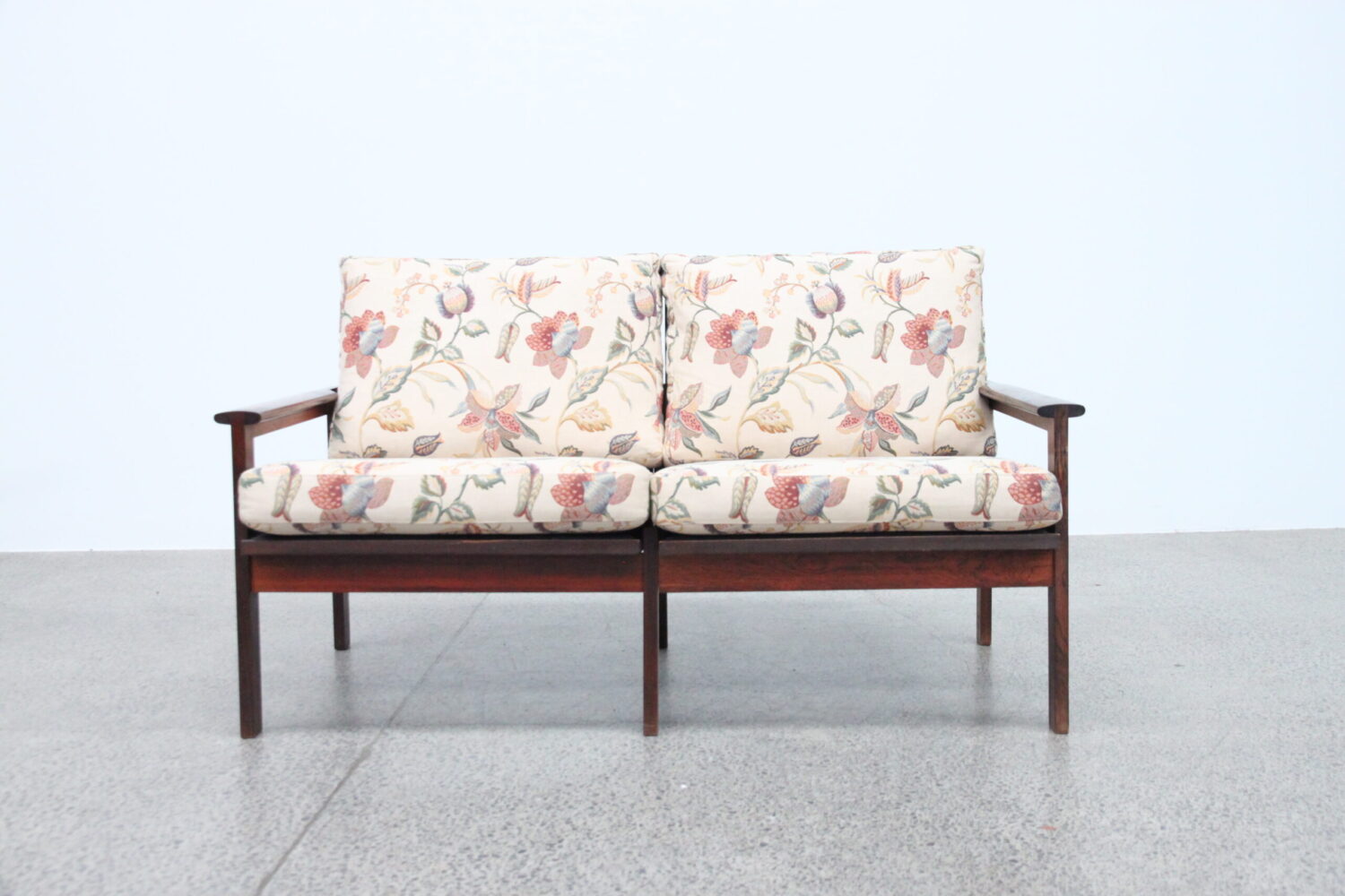 Two Seater Sofa by Illum Wikkelso