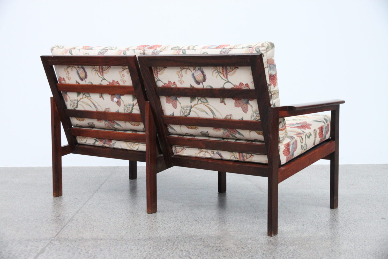 Two Seater Sofa by Illum Wikkelso