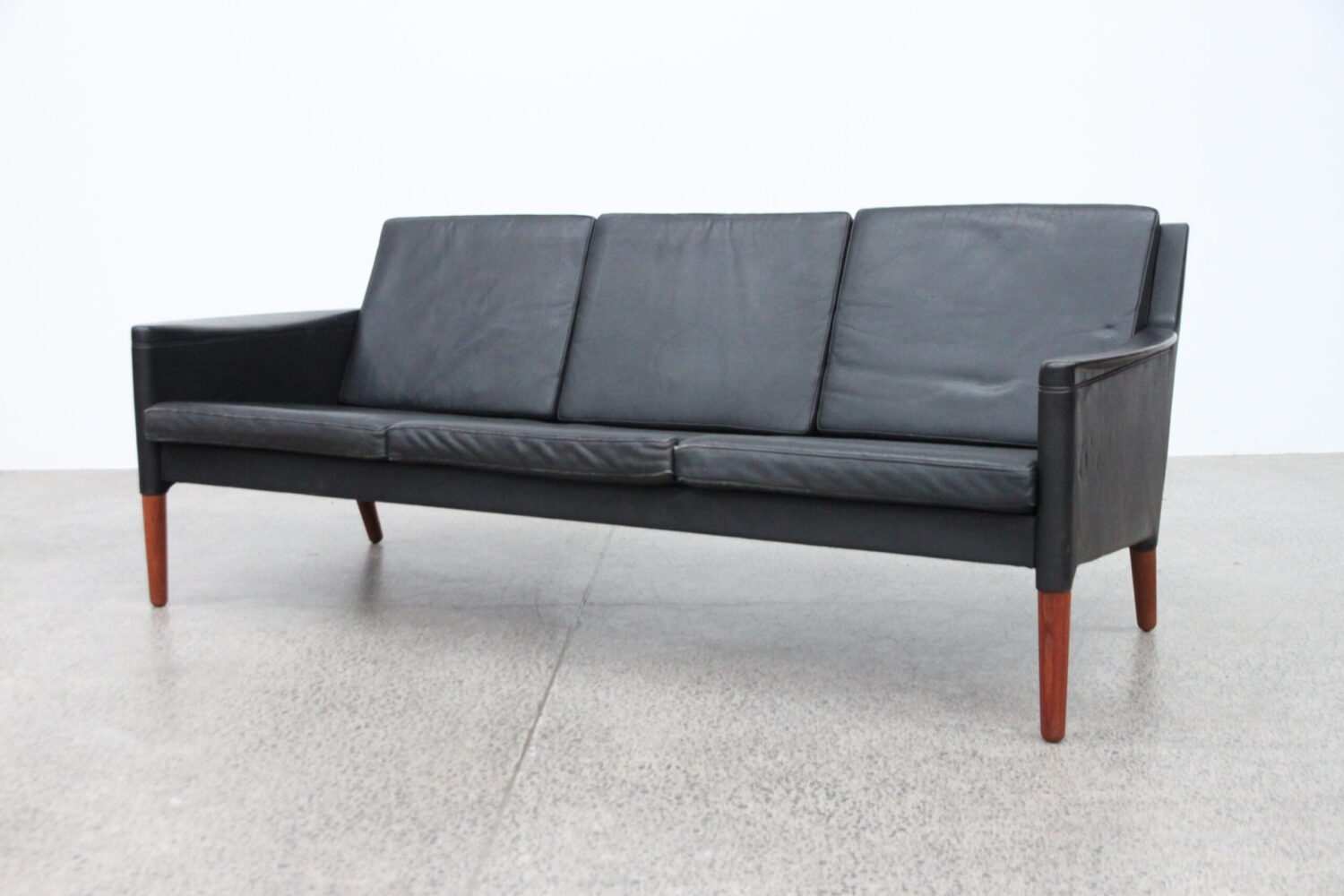 Leather Sofa by Kurt Ostervig