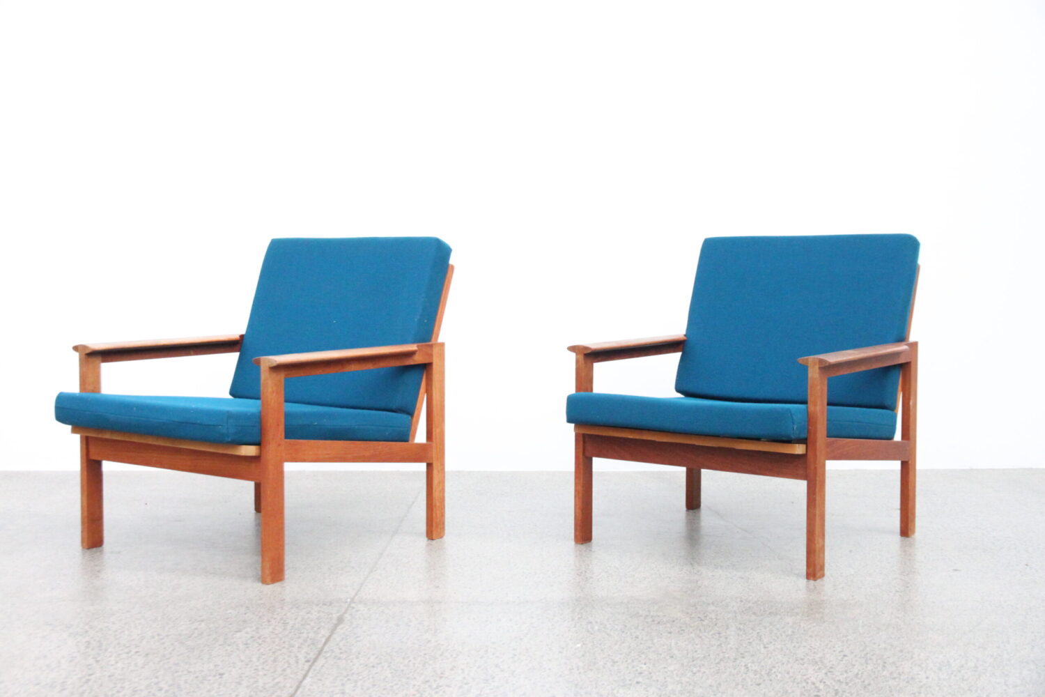 Armchairs by Illum Wikkelso