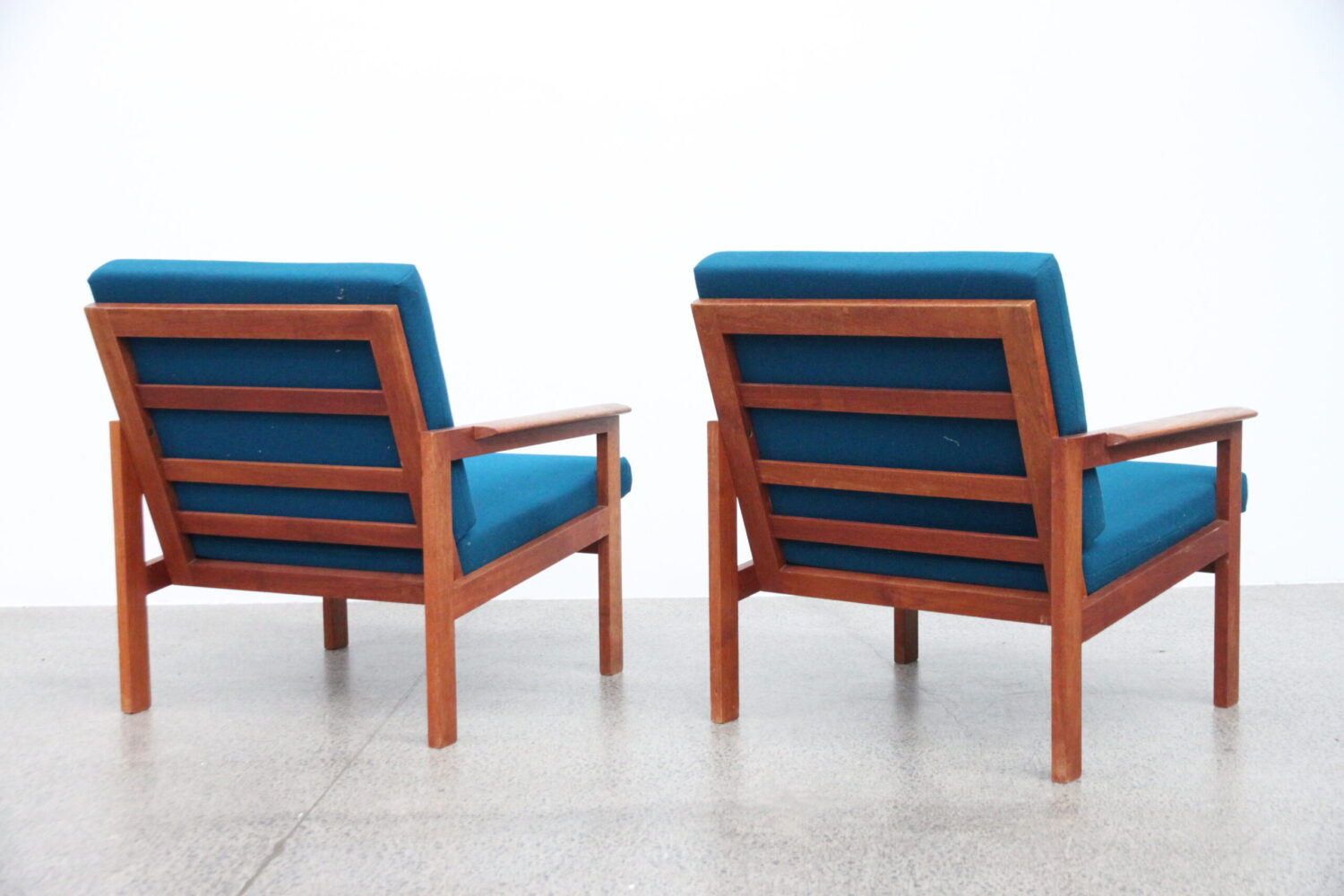 Armchairs by Illum Wikkelso
