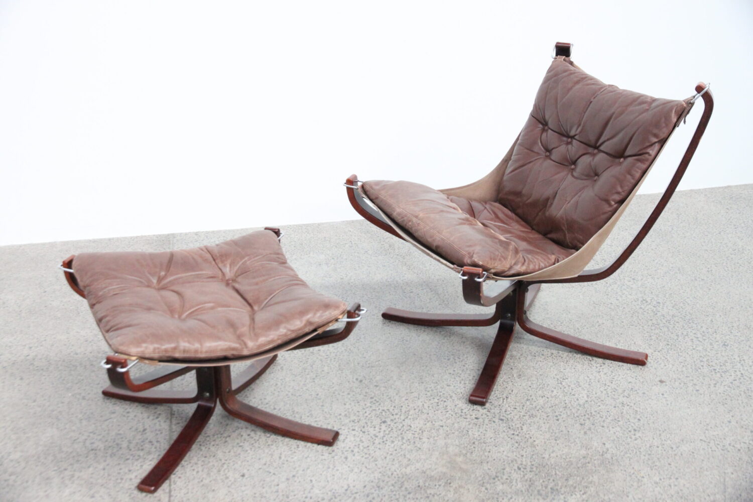 Falcon Footstool