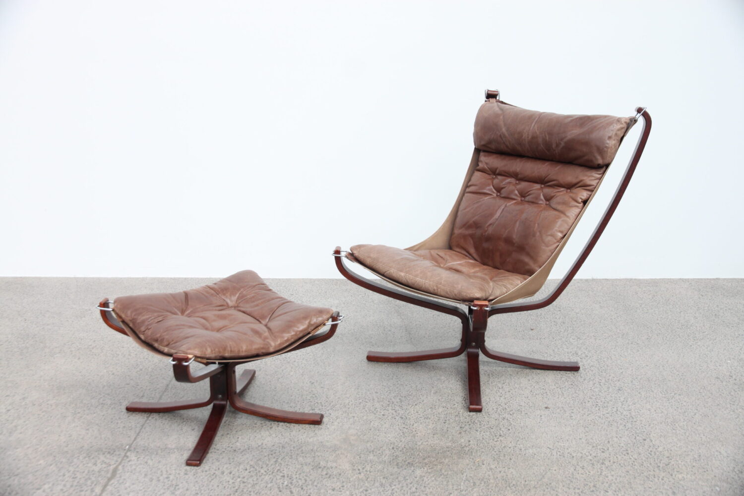 Falcon Footstool