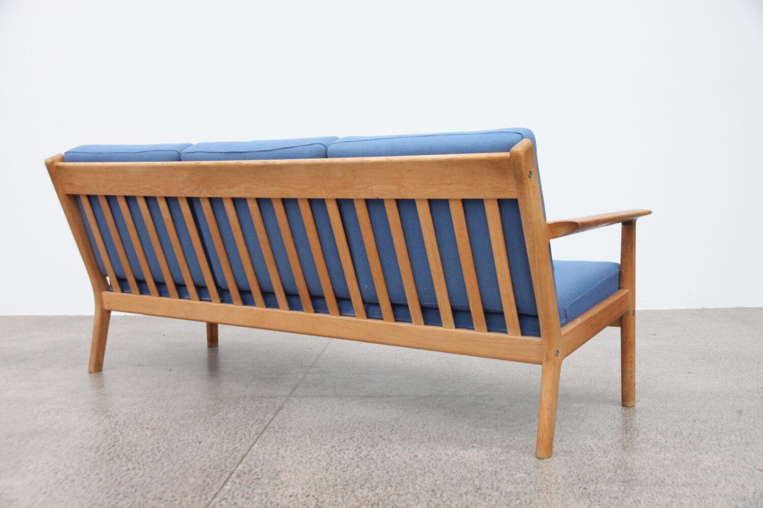 Oak & Wool Sofa by Hans Wegner
