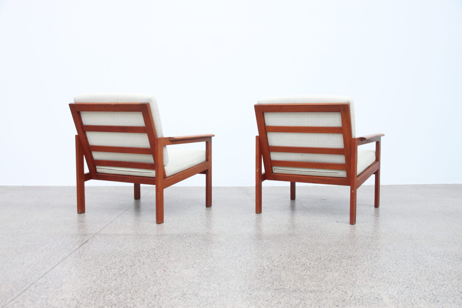 Armchairs by Illum Wikkelso