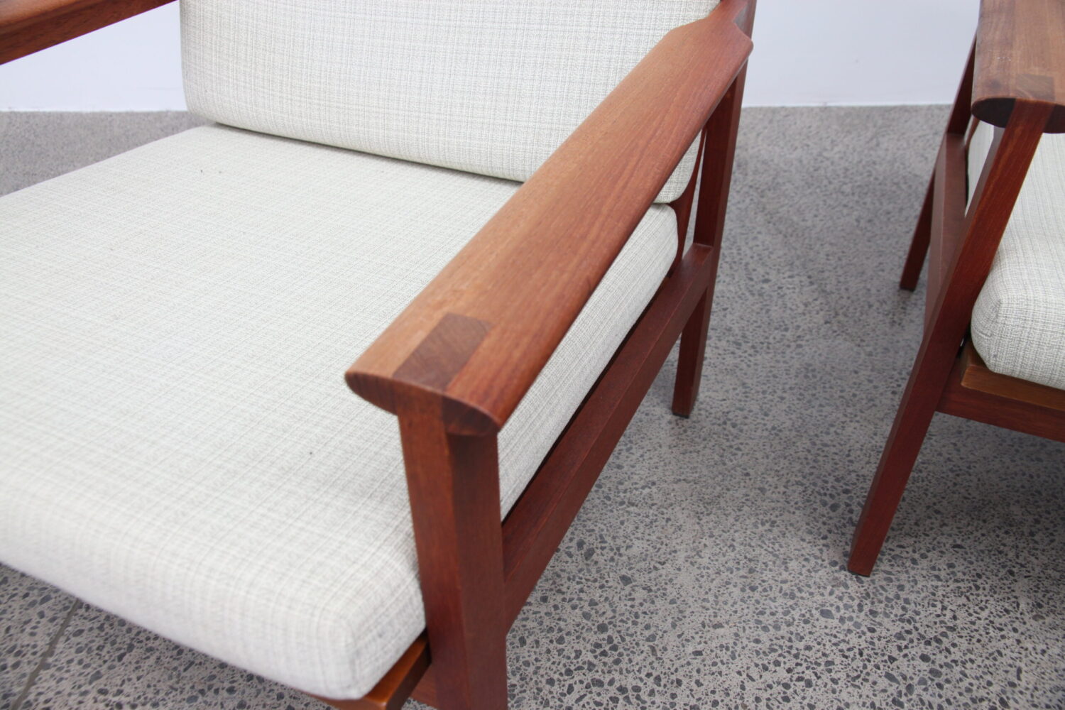 Armchairs by Illum Wikkelso