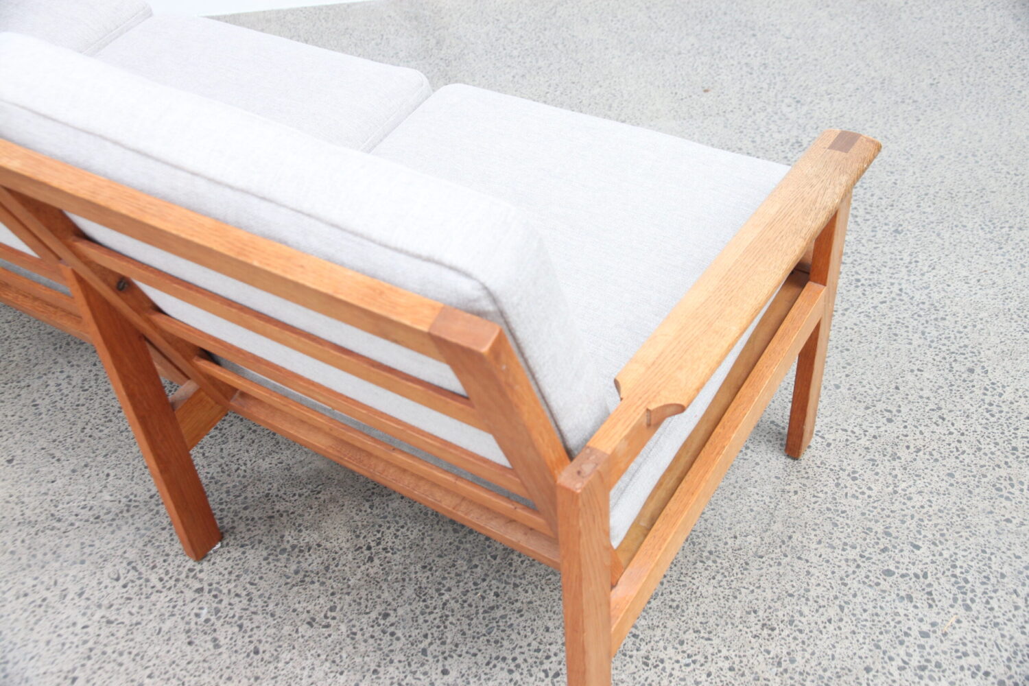 Oak Sofa Set by Illum Wikkelso