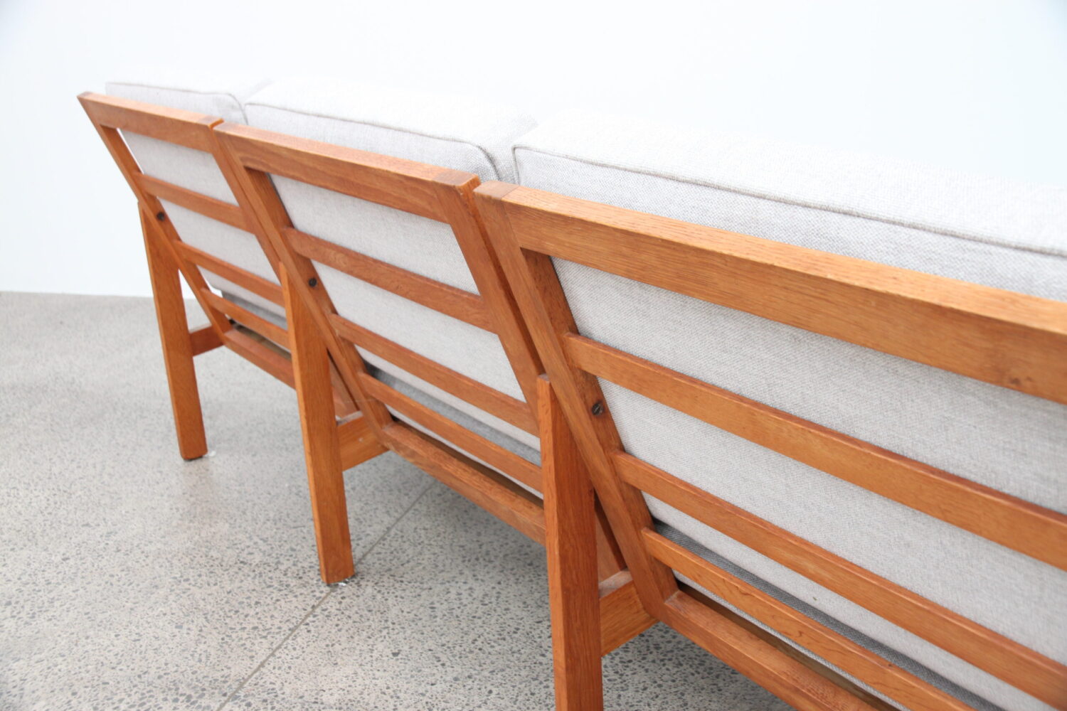 Oak Sofa Set by Illum Wikkelso