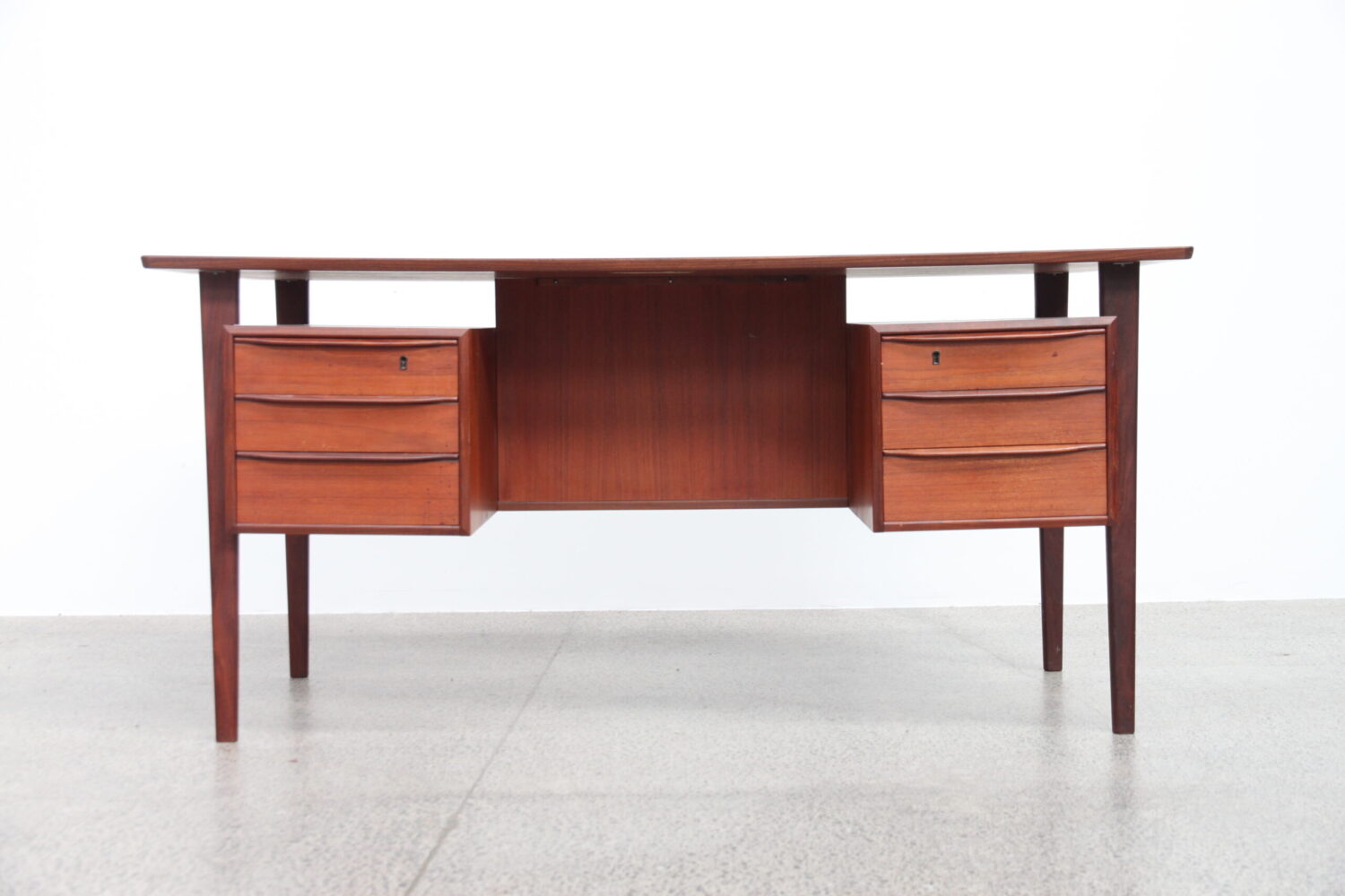 Teak Executive Desk by Peter Lovig