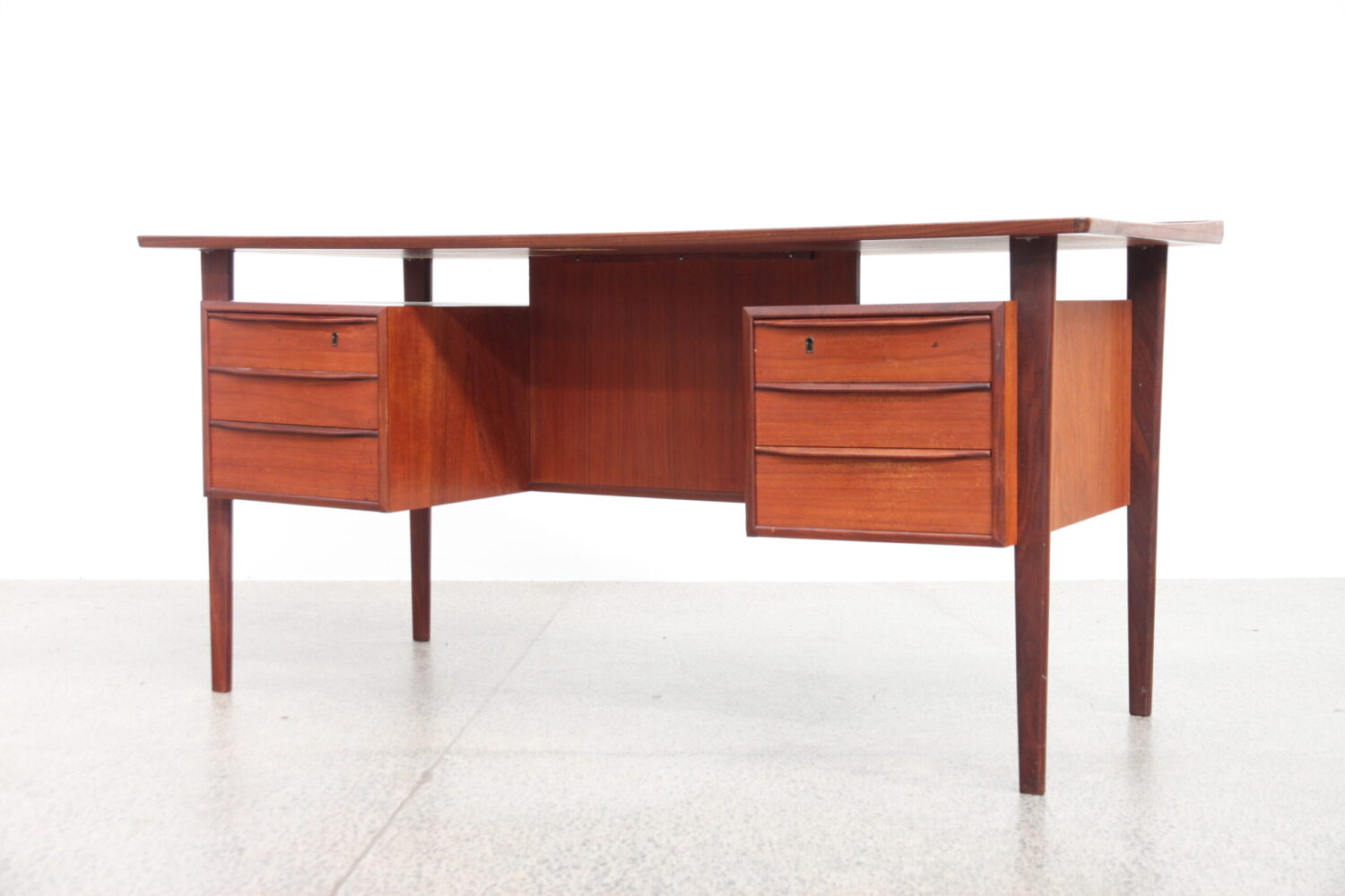 Teak Executive Desk by Peter Lovig