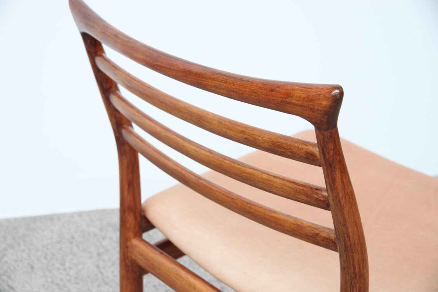 Dining Chairs by Erling Torvits With Leather