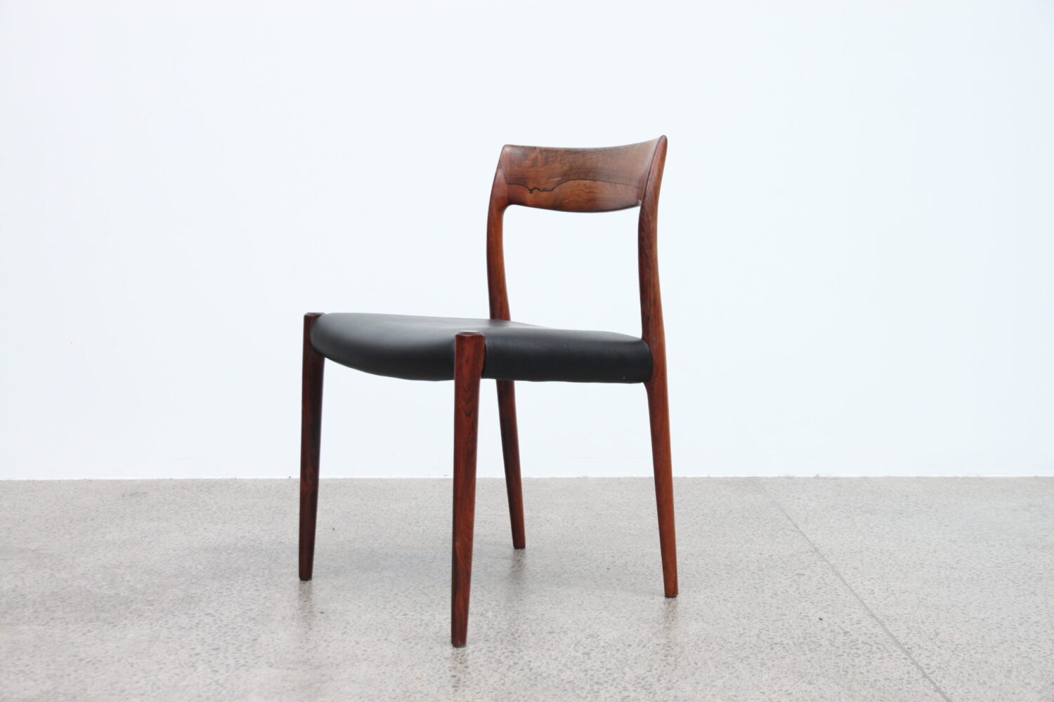 Set of X6 Dining Chairs by Niels Moller model 77
