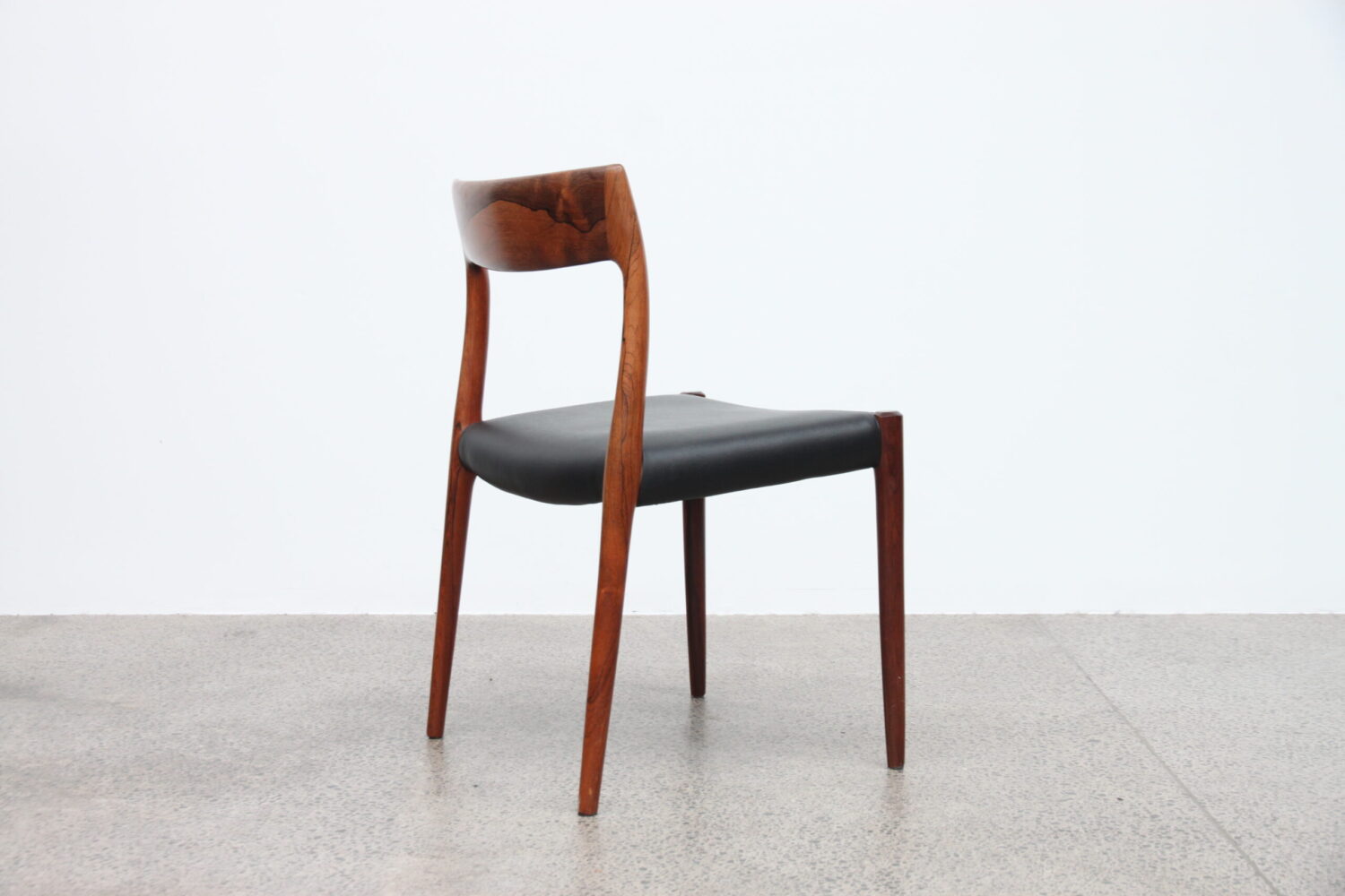 Set of X6 Dining Chairs by Niels Moller model 77