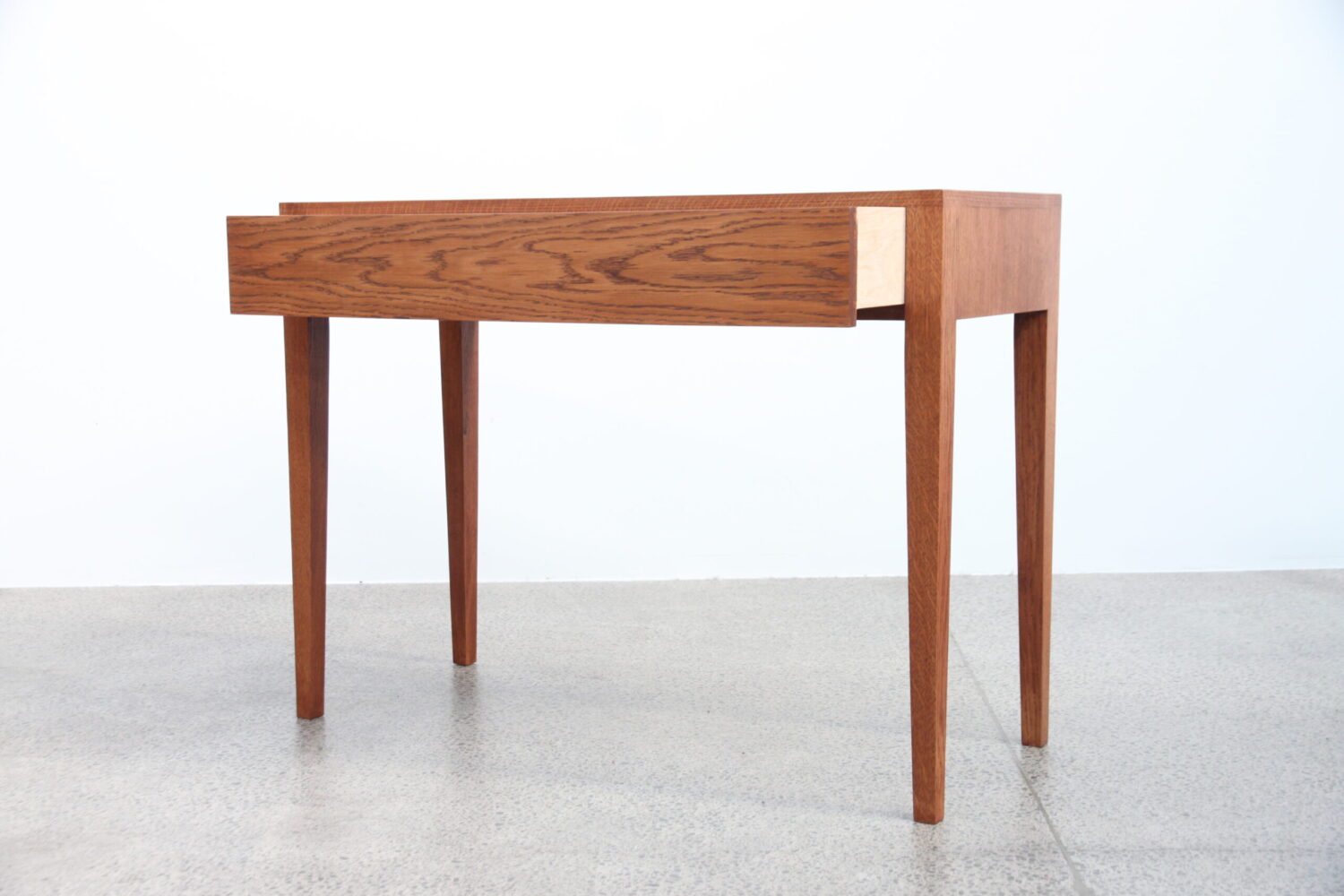 Console Table With Hidden Drawer