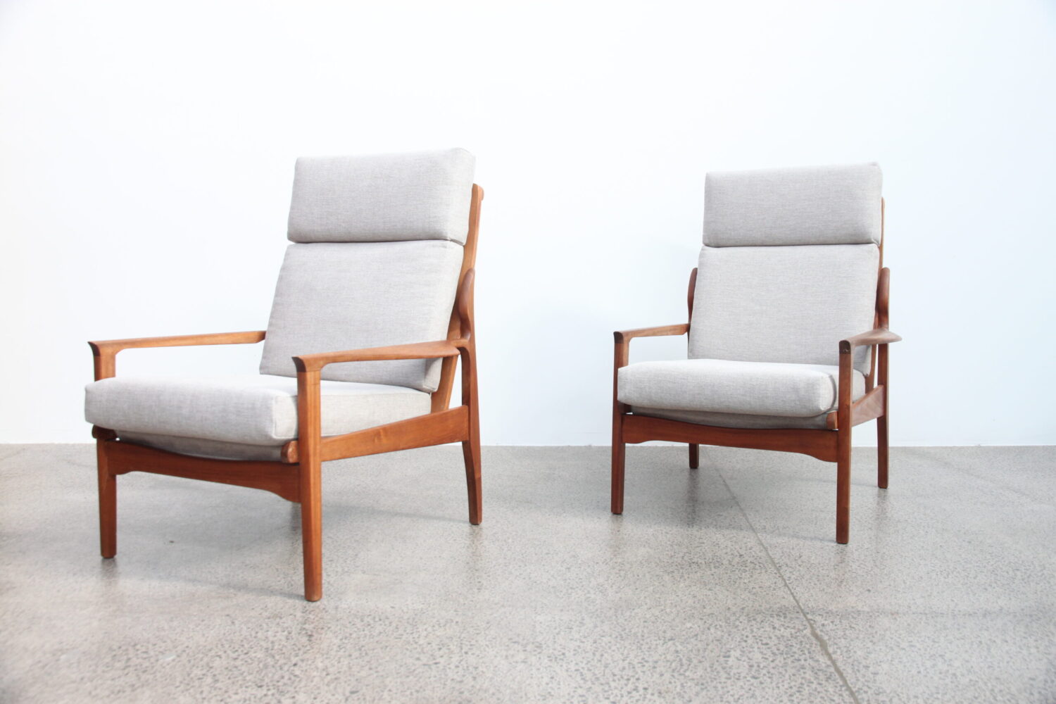 High Back Armchairs by Don Sold