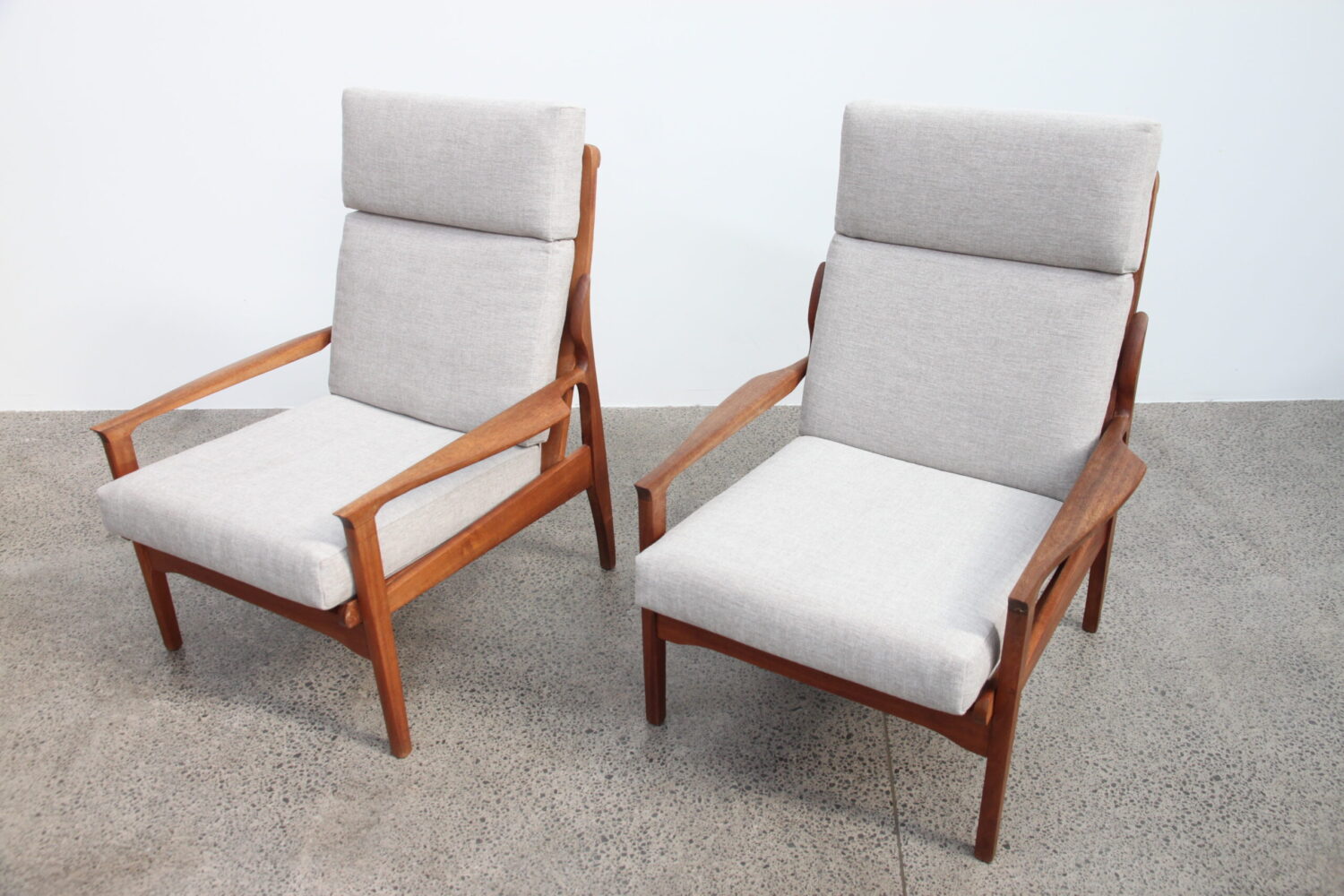 High Back Armchairs by Don Sold