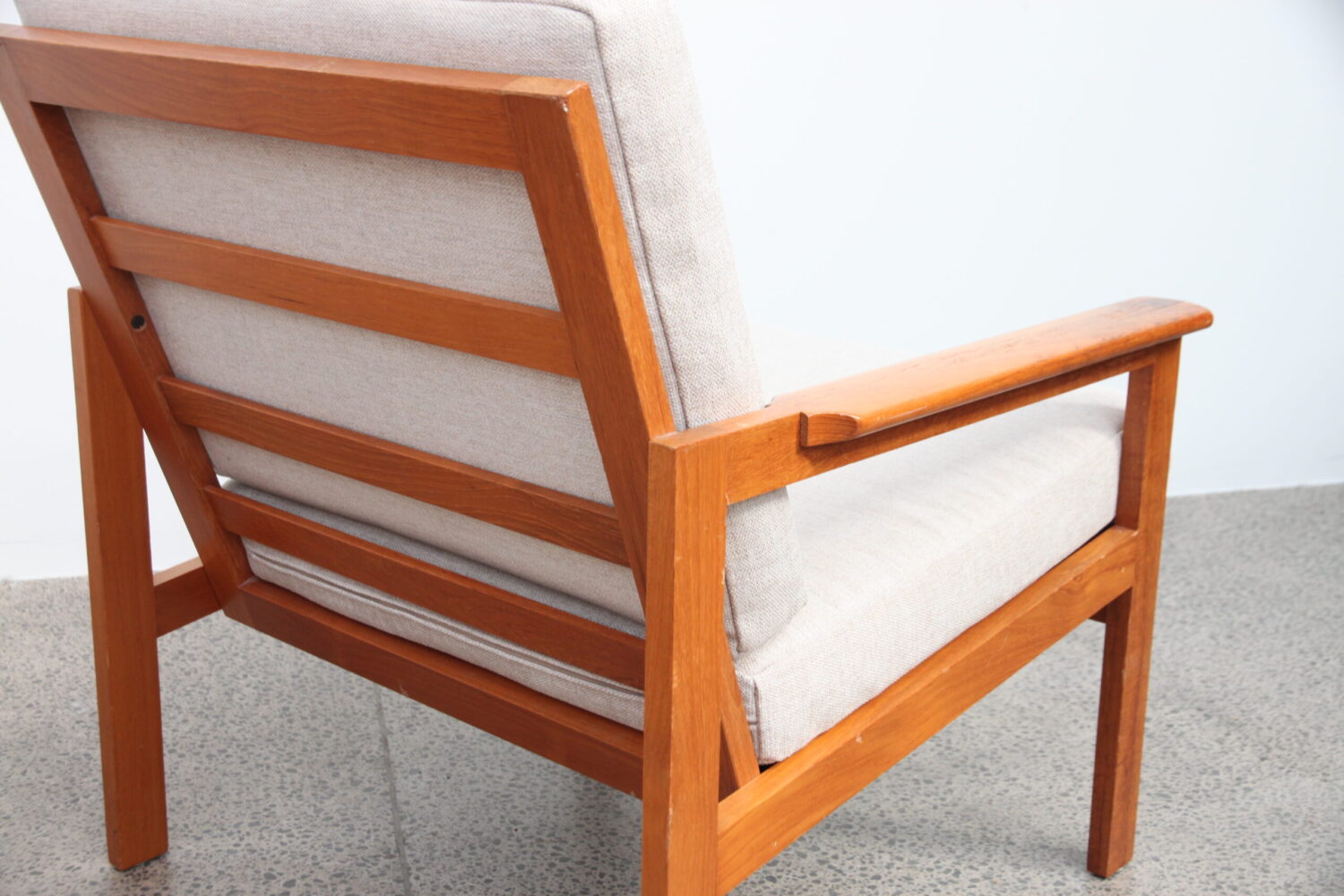 Armchairs by Illum Wikkelso in Teak