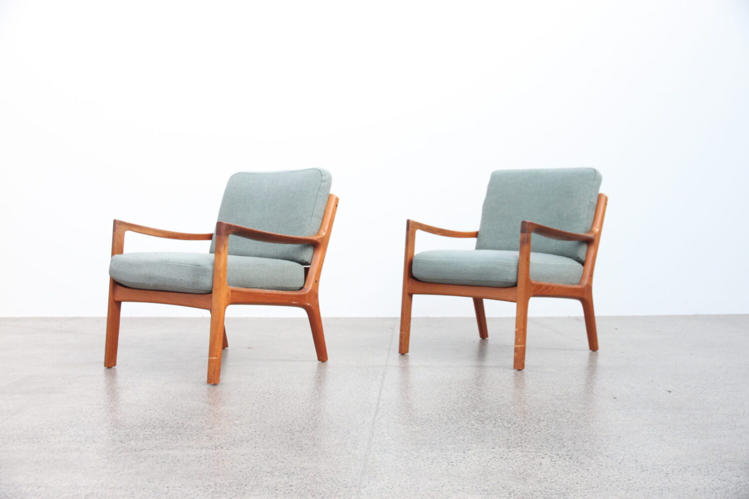 Teak Senator Armchairs by Ole Wanscher sold