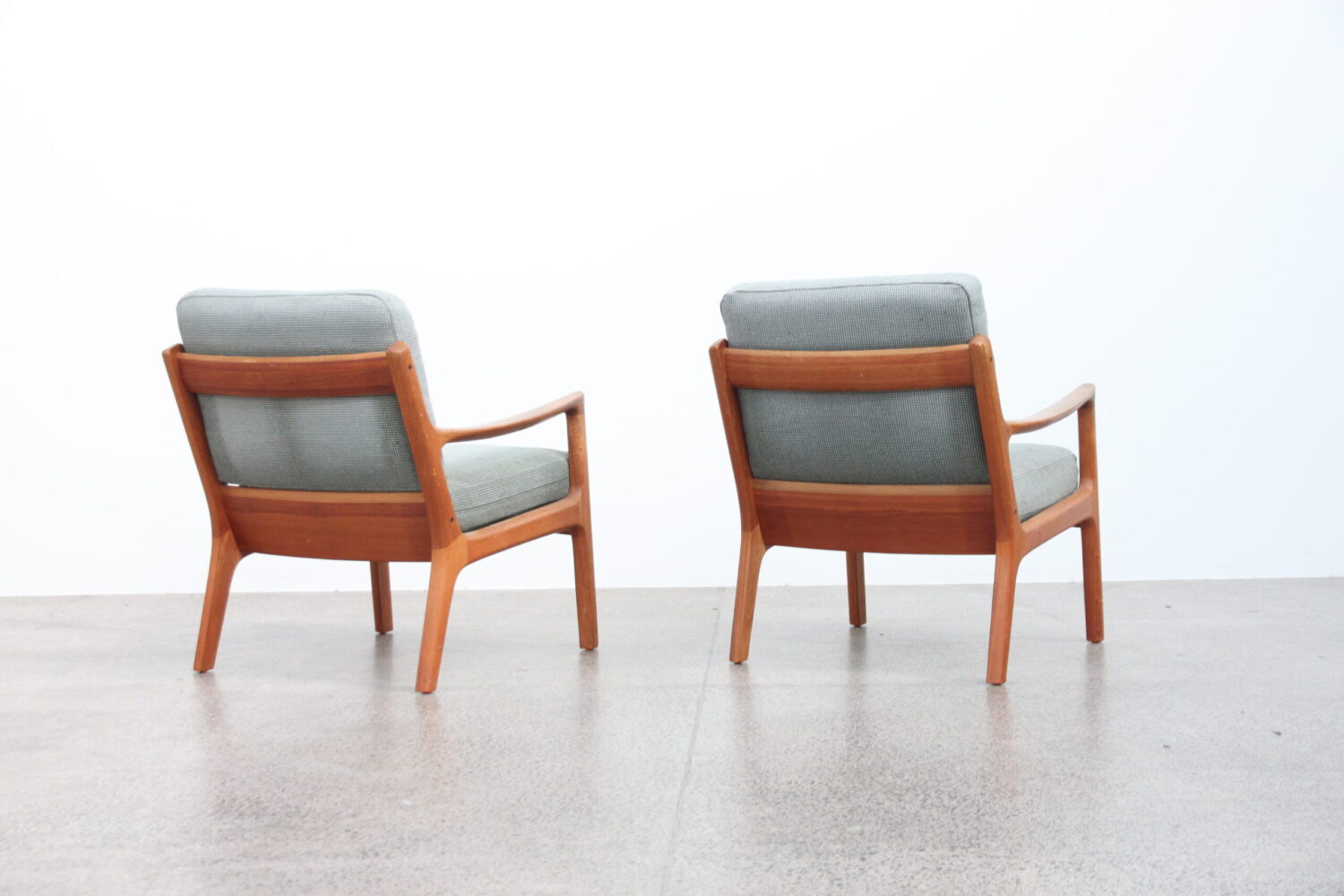 Teak Senator Armchairs by Ole Wanscher sold