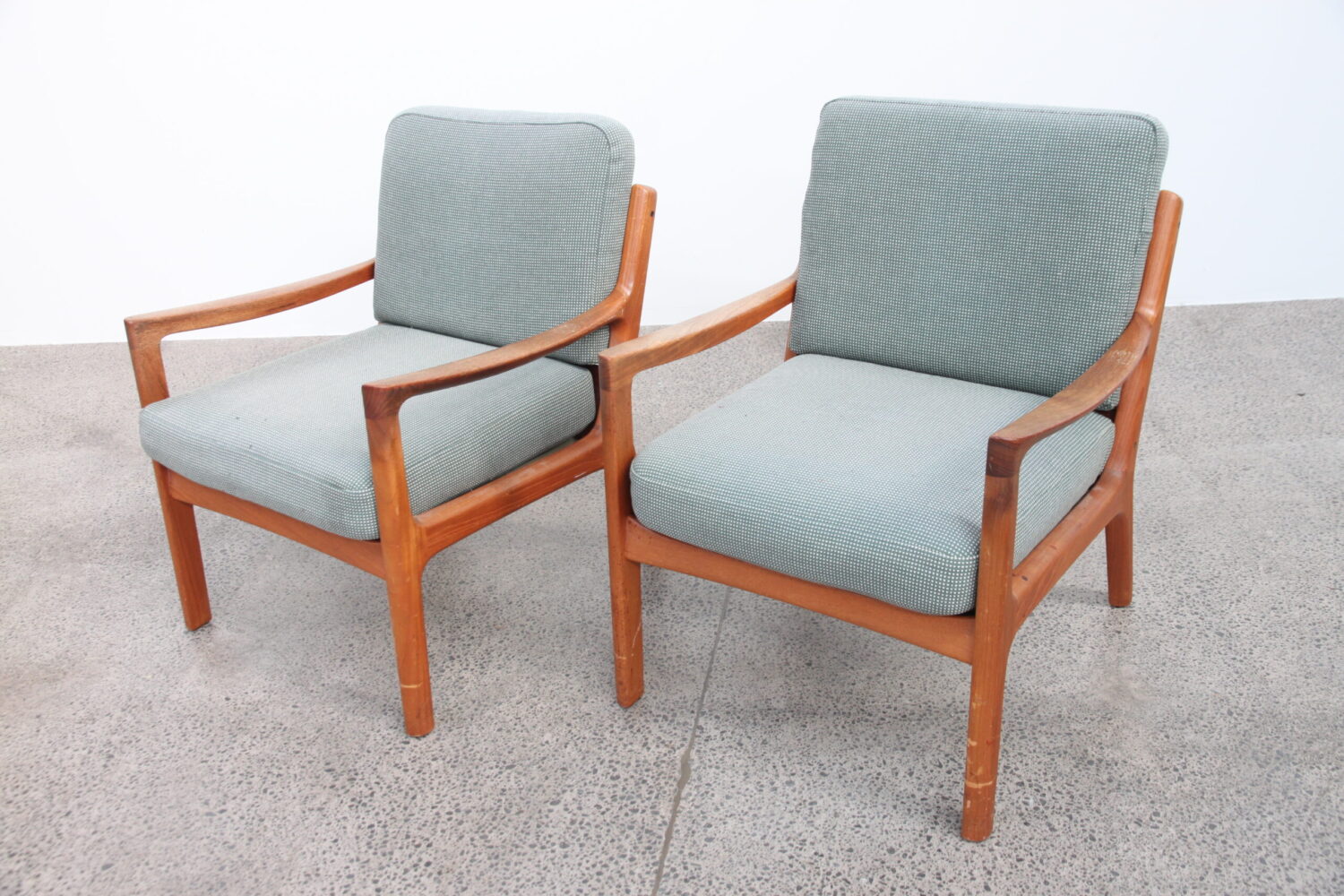 Teak Senator Armchairs by Ole Wanscher sold