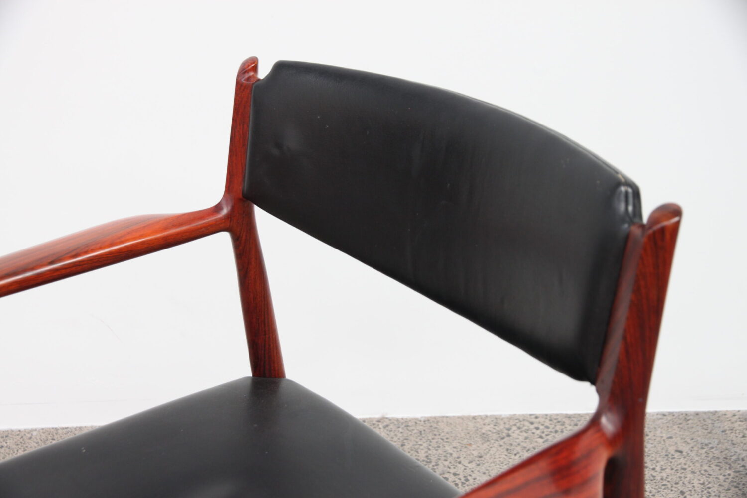 Carver Chairs by Arne Vodder x8 with Leather
