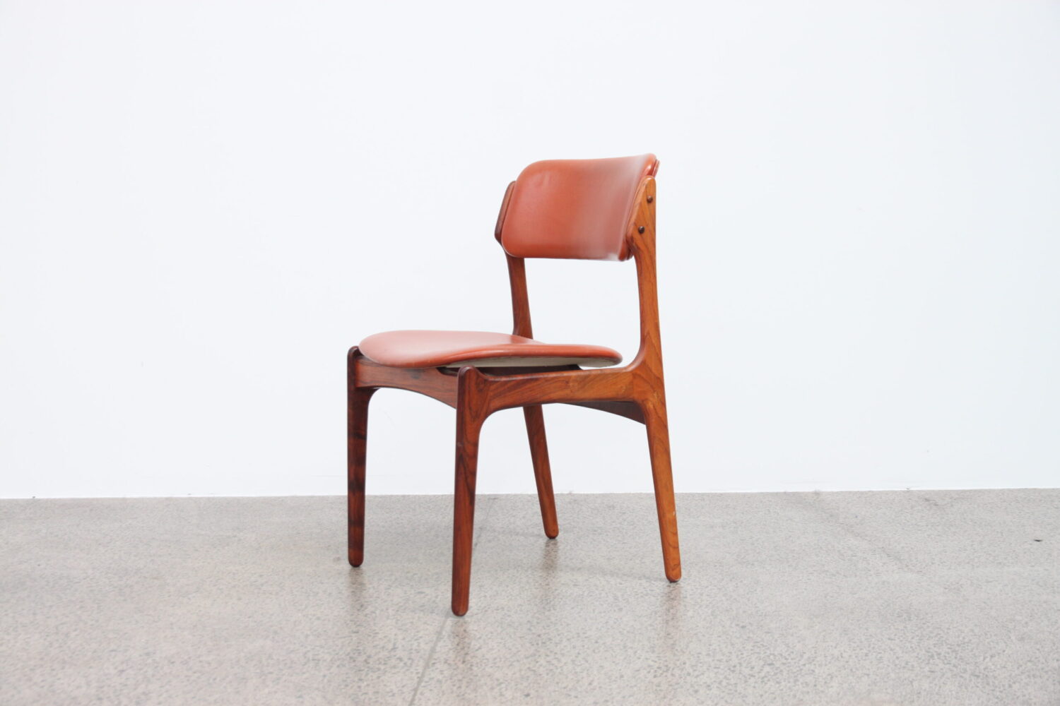Dining Chairs by Eric Buch with Leather X6